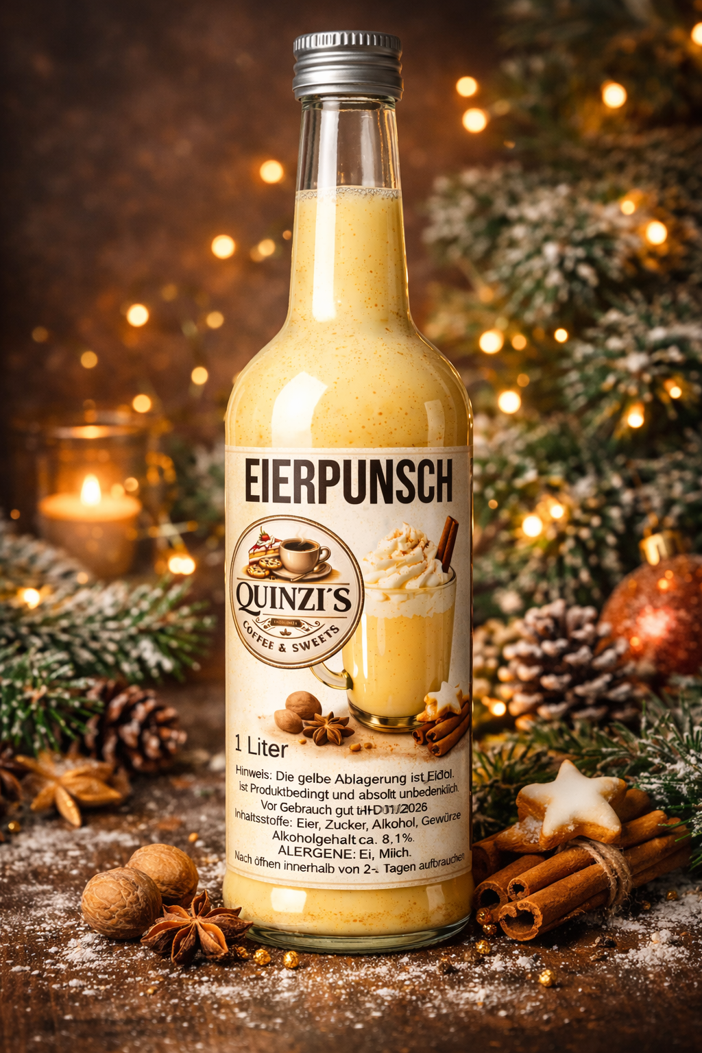 QUINZIS - Eierpunsch nach geheimen Familienrezept