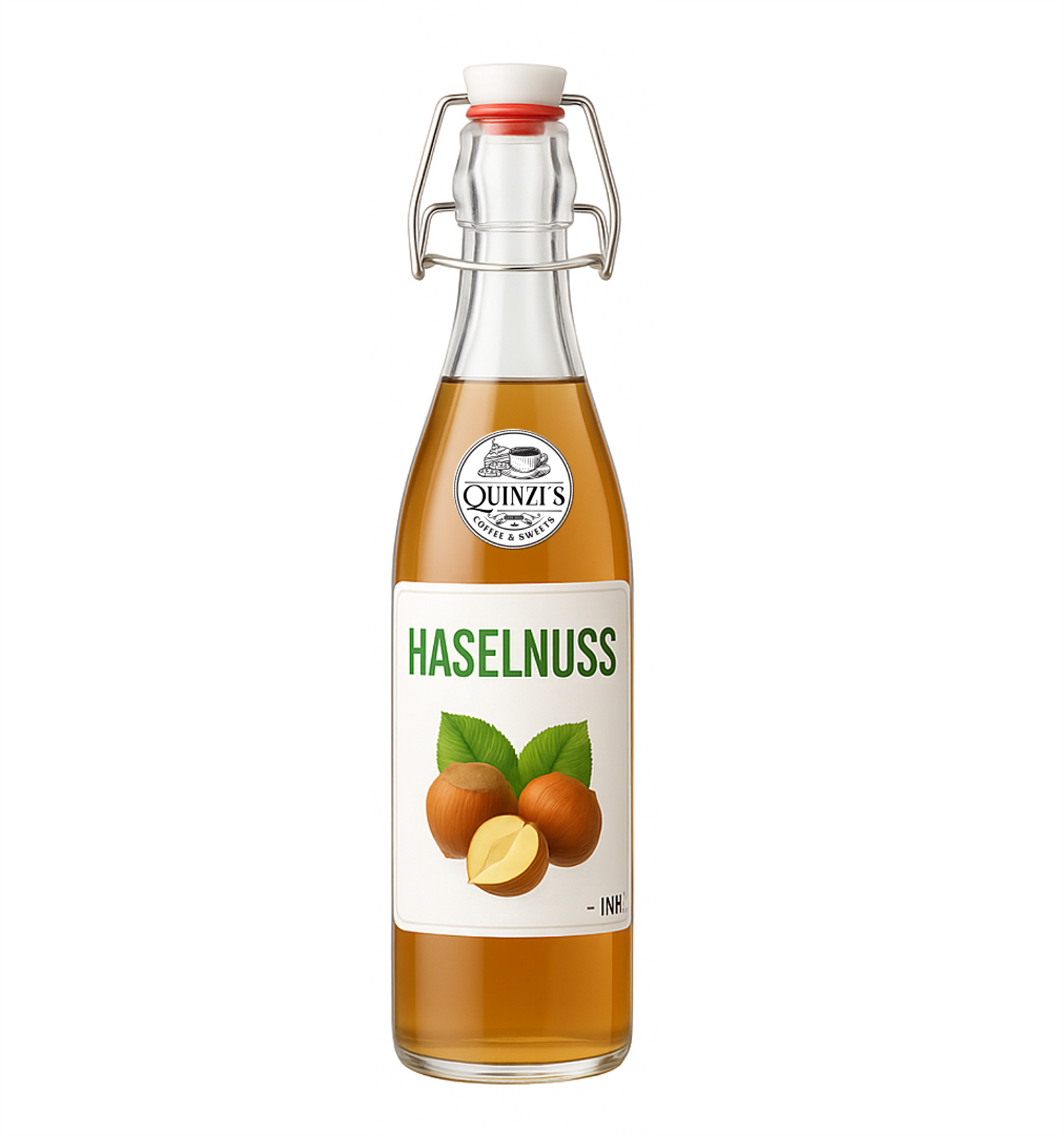 QUINZIS - Sirup Haselnuss für Kaffee und Co.