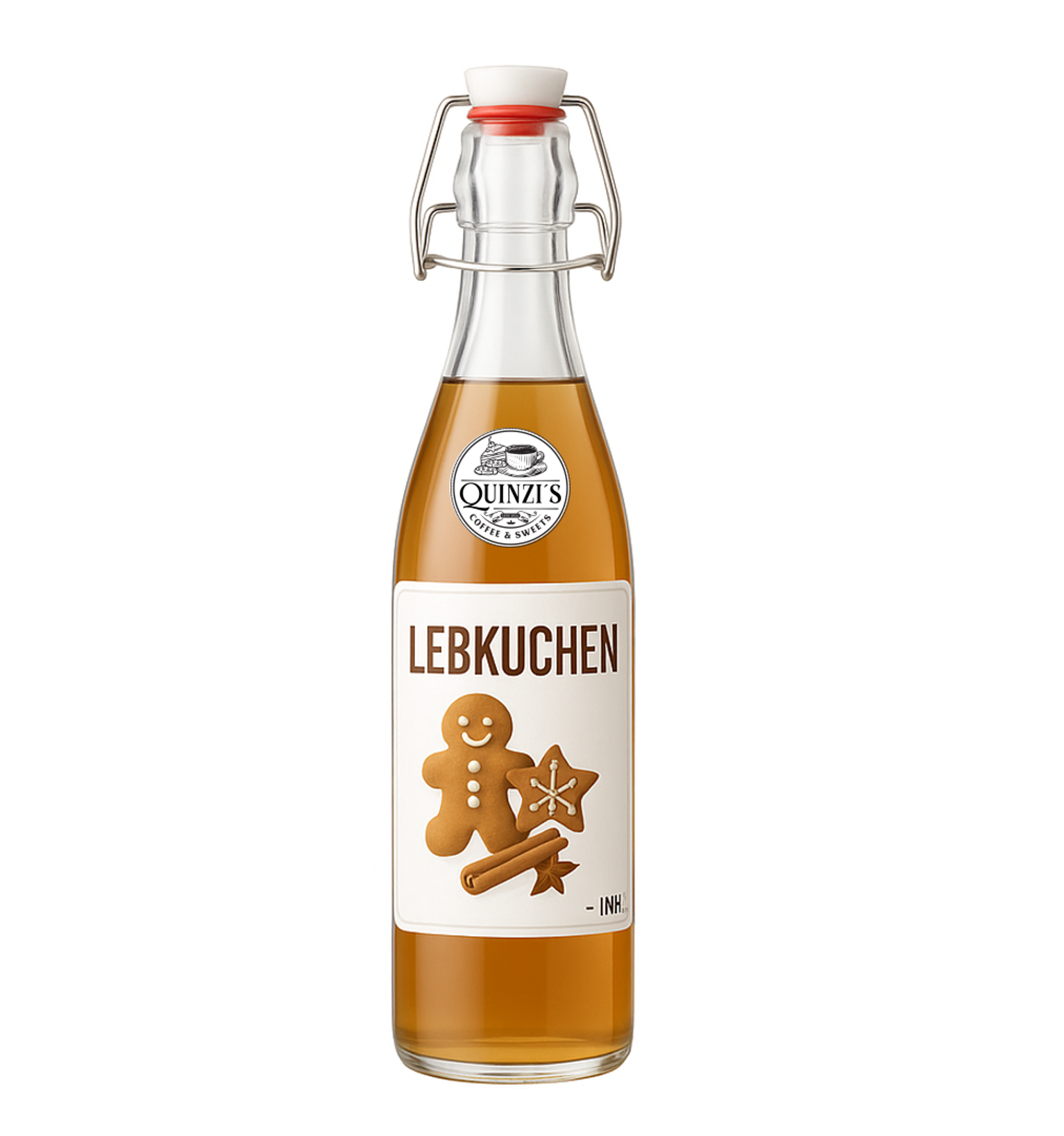 QUINZIS - Sirup Lebkuchen für Kaffee und Co.