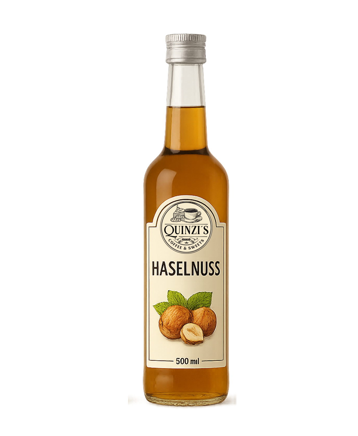 QUINZIS - Sirup Haselnuss für Kaffee und Co.