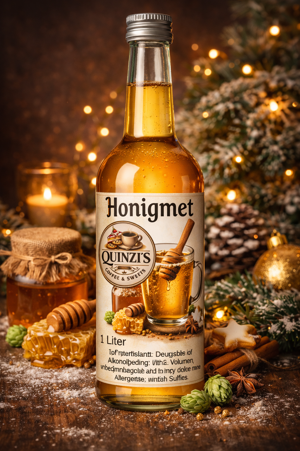 QUINZIS - Traditioneller Honigmet aus Deutschand